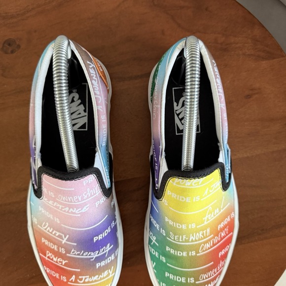 Vans Classic Slip-On PRIDE Shoes.  Men's Size 6.5/Women's Size 7.5 VN000XG8ASA - Picture 3 of 15